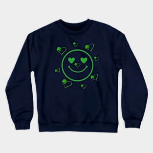 St. Patrick's Day.Smile Crewneck Sweatshirt